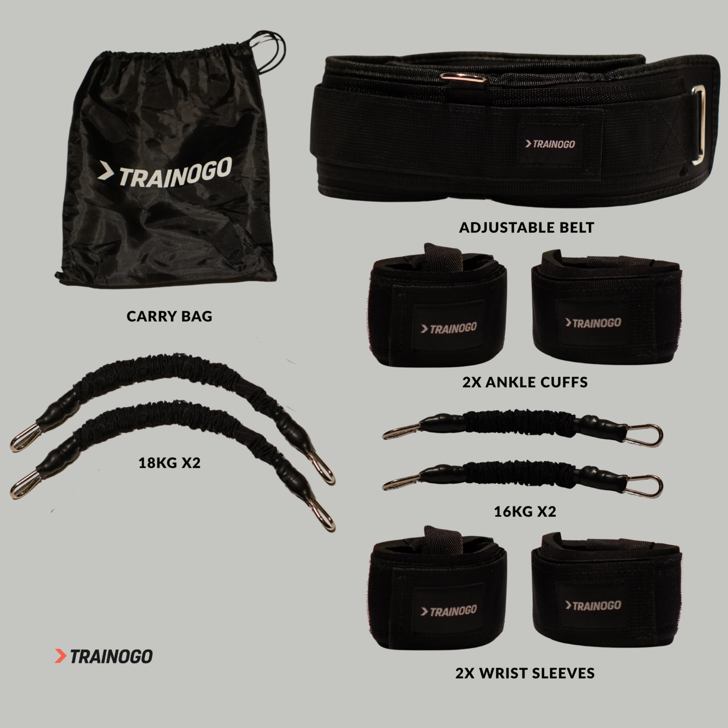 Trainogo Boxing Resistance Bands